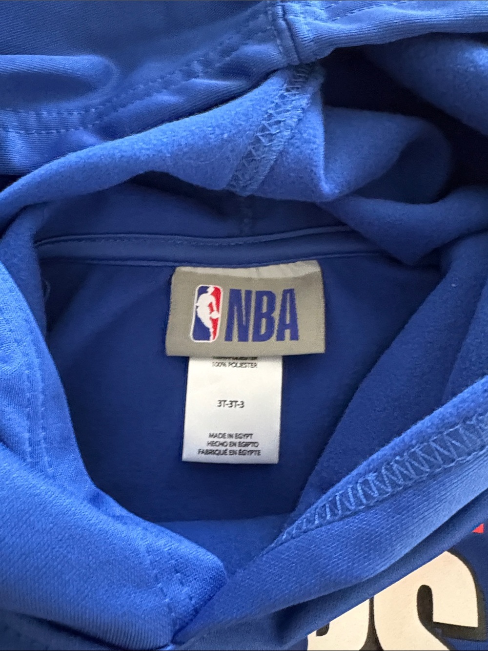 Philadelphia 76ers Kids Blue Hoodie - NBA - Picture 4 of 4